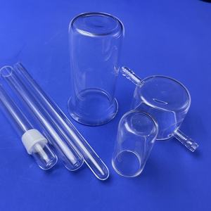 أنابيب تنصهر واضحة كوارتز مقاومة للحرارة للفرن كوارتز كم الانحناء لحام خدمات القطع - Product Image 5