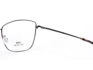 Lunettes unisexes au design ultra fin avec logo personnalisé, lunettes optiques en métal tendance - Product Image 5