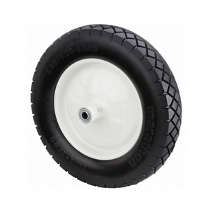Ruedas Antipinchazos de PU Caldwell (Modelo Caldwell-031) con Rodamientos de Bolas Sellados de Precisión para Carretillas de Carga Pesada - Product Image 1