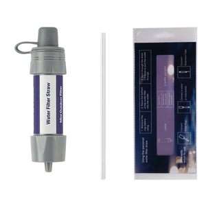 فلتر مياه محمول للبقاء على قيد الحياة في حالات الطوارئ لتنقية المياه أثناء التخييم أو التنزه أو في حالات الكوارث - Product Image 2