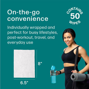 Индивидуальный логотип, различные ароматизаторы, дезодорант, антиперспирант, влажные салфетки для путешествий - Product Image 5