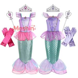 Nuevo Vestido de Sirena sin Mangas para Niñas, Vestido de Fiesta de Cumpleaños, Vestido de Halloween - Product Image 1