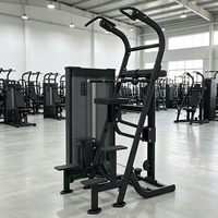 Máquina Multifuncional de Acero para Dominadas y Flexiones, para Gimnasio en Casa o Centro de Fitness Comercial, Entrenamiento de la Parte Superior del Cuerpo