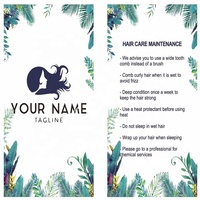 Étiquettes de perruque personnalisées bon marché Étiquette de cheveux et étiquettes Fournisseur d'étiquettes de perruque et emballage pour les ventes