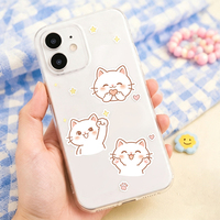 Autocollants animaux découpés à la forme de chat, étiquettes mignonnes de chatons de dessin animé, idéales pour la décoration de boîtes cadeaux, sacs en papier kraft et enveloppes