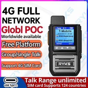 Walkkies Talkies 4G Walkie Talkie 5000Km Radio de dos vías Set inalámbrico al aire libre No para Zello Baofeng Uv 5R Quansheng - Product Image 3