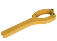 Llave universal para cilindros hidráulicos de excavadora, herramienta de mantenimiento ajustable para desmontar pistones y sellos de aceite