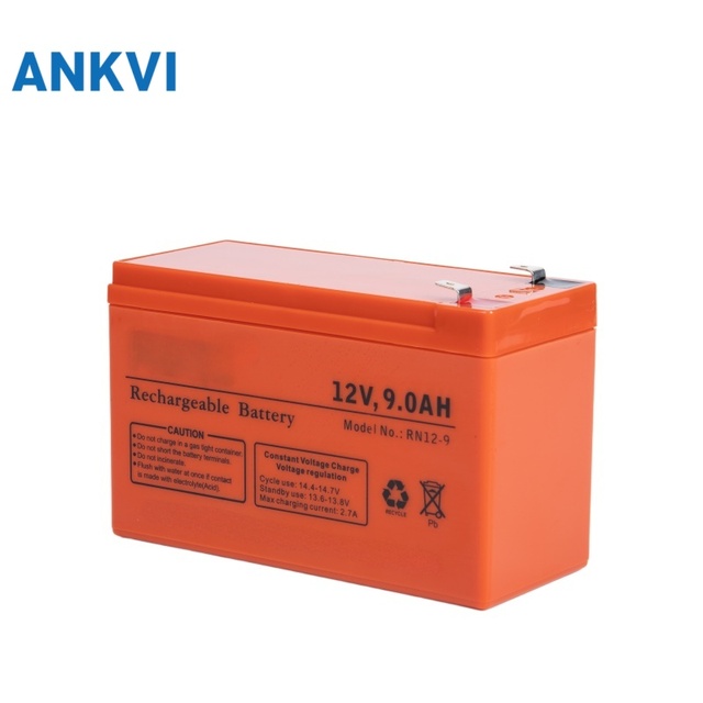 12V 9.0AH VRLA Battery AGM 2.43kg UPS Solar Alarm Emergency Lighting Power Backup