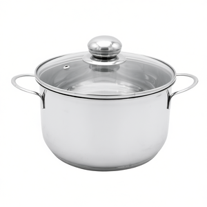 Meat <b>Pot</b> Saturn <b>Pot</b> With Glass Lid 30 Cm <b>For</b> Soup And Stock Cooking - Product Image 2
