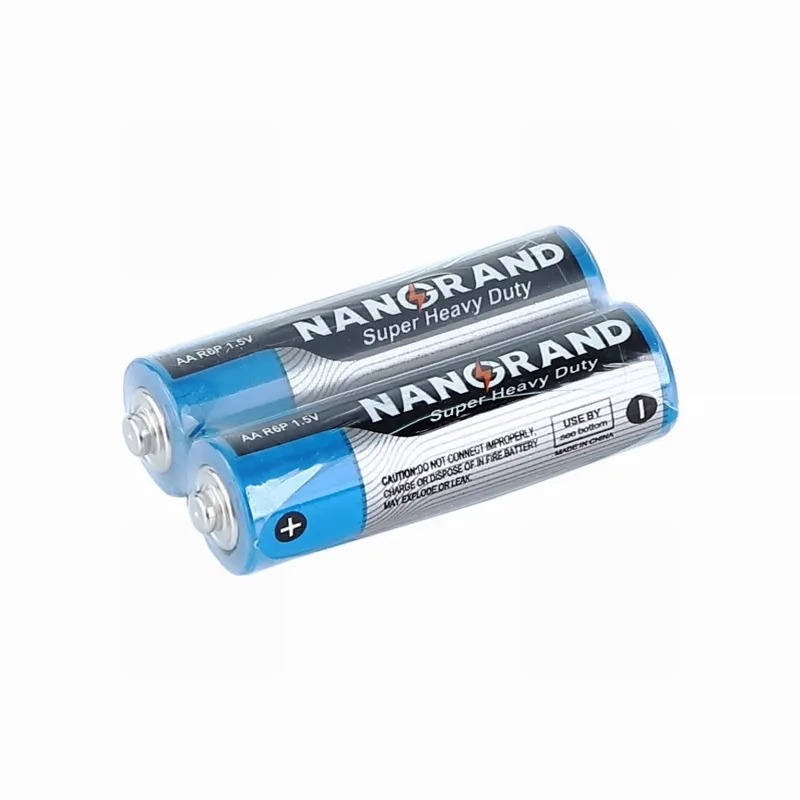 No.5 2x1.5v R6 Aa Um-3 Um3 Aar6p Battery-r6 Pvc batteria zinco-carbone Extra resistente per orologi