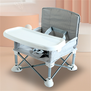 Anpassbarer Klappbarer Kleinkind-Campingstuhl mit Esstisch Babyhochstuhl für den Heimgebrauch - Product Image 4