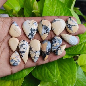 Lot de cabochons en jaspe Maligano naturel 275 carats, pierres précieuses de formes variées, fournisseur en gros, fabricant Inde - Product Image 6