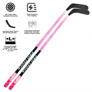 Tùy chỉnh Hockey Stick ánh sáng gỗ bọc hiển thị Keyring xử lý Carbon Hockey Stick mở rộng Proto r Nhựa Hockey Stick