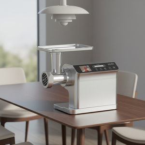 Picadora de Carne Automática para el Hogar de Alta Eficiencia con Motor de CA de 600W, Carcasa de Acero Inoxidable, Pantalla Táctil Completa y Gran Pantalla TFT - Product Image 4