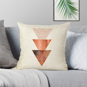 Nordique <span class=keywords><strong>petite</strong></span> géométrie fraîche maison décorative bleu Triangle canapé-lit coussins couverture - Product Image 6