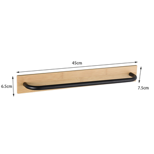 Ruban auto-adhésif <span class=keywords><strong>sans</strong></span> perçage <span class=keywords><strong>mural</strong></span> <span class=keywords><strong>porte</strong></span>-serviettes avec crochet pour <span class=keywords><strong>serviette</strong></span> à main - Product Image 6