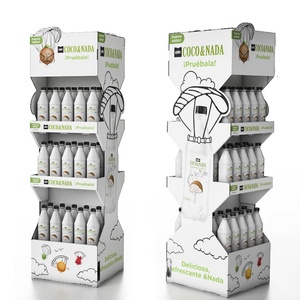 ชั้นวางสินค้าแบบกำหนดเองได้ฟรี ทำจากกระดาษลูกฟูก สำหรับขนมขบเคี้ยว ช็อกโกแลต และสินค้าอื่นๆ - Product Image 4