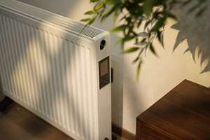 Panneau en acier électrique à haut rendement, chauffage à <span class=keywords><strong>eau</strong></span>/électrique domestique H600 X L800 X W110, puissance nominale: 1500W - Product Image 6