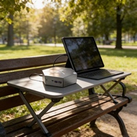 Mini PC Portátil de 32GB+1TB, Resistente al Agua, para Investigación en Exteriores, Estudios, Registro de Datos en Sitio, Organización de Materiales, Fácil de Transportar