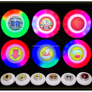 RGB <span class=keywords><strong>LED</strong></span> push button 60mm 75mm <span class=keywords><strong>mini</strong></span> Claw máy đồng tiền hoạt động trò chơi Arcade DC12V 60mm 75mm RGB <span class=keywords><strong>LED</strong></span> Push Coin hoạt động trò chơi - Product Image 5