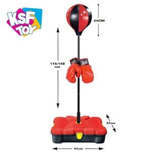 Ensemble de matériel de fitness domestique pour enfants en gros : Ballon de réaction en forme de poire et ballon de boxe de vitesse - Product Image 5