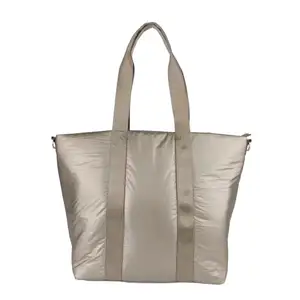 Promotion Tote Hand Bags Lady Shoulder Purses For Girls Fashion Lightweight Nylon Puffy Puffer Shoulder Handbag