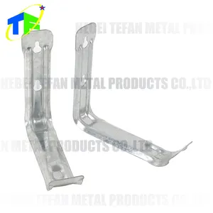 Tùy chỉnh OEM kẽm mạ thép tấm kim loại nhà để xe Wall Mount tiện ích Bracket