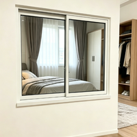 Thermisch Getrenntes Horizontales Aluminium-Schiebefenster Gehärtetes Low-E-Glas Schalldicht Wärmeisolierend Energy Star Küche