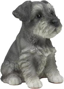Estatua <span class=keywords><strong>de</strong></span> Cachorro <span class=keywords><strong>Schnauzer</strong></span> <span class=keywords><strong>Miniatura</strong></span> Realista <span class=keywords><strong>de</strong></span> Resina Hecha a Medida, 6.5 Pulgadas <span class=keywords><strong>de</strong></span> Alto, Figura Coleccionable <span class=keywords><strong>de</strong></span> Perro Animal, Decoración Realista <span class=keywords><strong>de</strong></span> <span class=keywords><strong>Schnauzer</strong></span> - Product Image 5