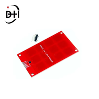 Teclado táctil capacitivo MPR121, interfaz I2C, Sensor táctil capacitivo, teclado, 12 botones, módulo de Sensor para Arduino