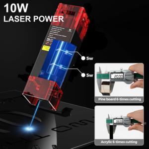 TWOTREES industrial TTS 10W 450nm CNC máquinas de corte y grabado láser precios con diodo módulo láser - Product Image 2