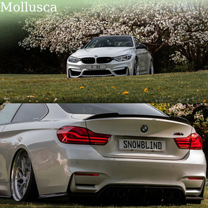Kit de modification pour M4 F82 Style en fibre de carbone : Lame avant, Diffuseur arrière, Jupes latérales, Spoiler, Calandre avant - Product Image 5