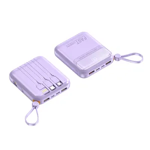 Built-in Cables With Led Digital Display Unique 20000mah 10000mah Best Mobile Charger Powerbanks