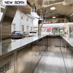 Remolque Eléctrico <span class=keywords><strong>de</strong></span> Acero Inoxidable y Aluminio para Alimentos con Certificación CE, para Servicio <span class=keywords><strong>de</strong></span> Dulces en Festivales, Diseño Resistente a la Corrosión - Product Image 4