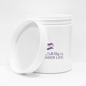 Crema Corporal de Marca Privada en Envase de Vidrio de 350 ml con Sello de Aluminio, Tapa Blanca, Caja Personalizada y Celofán OEM, Crema Hidratante - Product Image 1