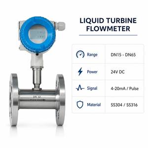 Medidor de Flujo CXLWGY DN15~DN65, Fuente de Alimentación de 24V, Conexión de Brida con Salida de Señal para Tuberías Industriales - Product Image 5