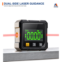Niveau laser numérique de haute précision, inclinomètre, mesure des angles horizontaux, des angles d'inclinaison, des pentes, outil électronique de mesure de pente