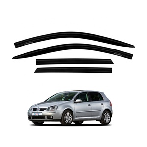 Déflecteurs de fenêtre de soleil de pluie de visière de porte de voiture acrylique pour Volkswagen <span class=keywords><strong>Golf</strong></span> MK7 - Product Image 4