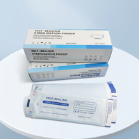 Sac médical jetable, pochette en plastique stérile, emballage pour fournitures médicales