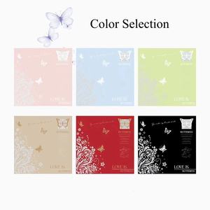 JOYWOOD Regalo de San Valentín Ramo Papel de regalo Nosa Papel de regalo Diseño de ala de mariposa para suministros de floristería - Product Image 6
