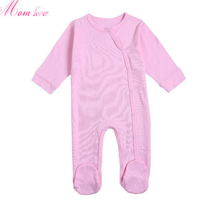 Tutina con logo stampato personalizzato tutina nera cresce 3-6 mesi pagliaccetto per <span class=keywords><strong>bambina</strong></span> con body con zip per bambino - Product Image 5