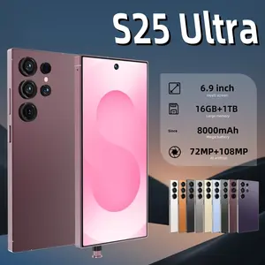 <span class=keywords><strong>Hot</strong></span> S25 Ultra Smartphone Pantalla grande de 6,9 pulgadas 16GB + 1T Teléfono Android todo en uno Decacore 108MP 144Hz 4G y 5G Dual SIM Desbloqueo facial - Product Image 2