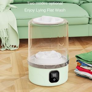 2025ใหม่เครื่องซักผ้า/เครื่องเป่ากางเกงในแบบพกพาเครื่องซักแบบ all-in-one พลาสติกสำหรับใช้ในครัวเรือนถ้วยซักรีดขนาดเล็ก <span class=keywords><strong>BR75</strong></span>ใช้ไฟ USB - Product Image 3