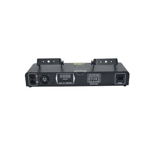 ไฟเลเซอร์ RGB 5 สี 5 หัว, เครื่องฉายลำแสง DMX512/เสียง/อัตโนมัติ 3-in-1 สำหรับงานดีเจ ดิสโก้ ปาร์ตี้ คลับ - Product Image 3