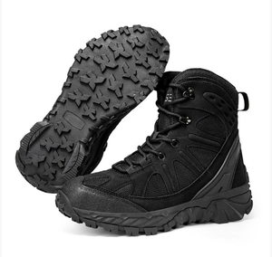 DF726 AS33 Chaussures de randonnée noires, kaki, vertes, nouvelles chaussures de randonnée d'été respirantes pour le camping et les sports de plein air - Product Image 2