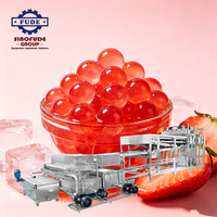 Machine automatique SINOFUDE durable pour la production de boba éclatante pour les salons de thé et les lignes de production de boba éclatante pour les snacks