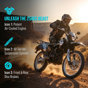 Motocicleta Todoterreno de Alta Calidad de 300 CC con Transmisión Manual de Cadena y Disco para Adultos, Nueva Condición - Product Image 3