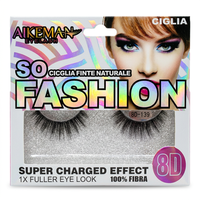 1 paire/boîte de faux cils en bande effet duveteux et naturel - Légers, volume naturel, réutilisables, application facile