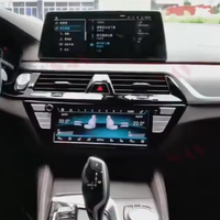 ZWNAV pour BMW série 5 G30/M5/X3/X4/6 série 2018-2022 AC panneau écran d'affichage Cluster conditionnement contrôle tactile LCD numérique