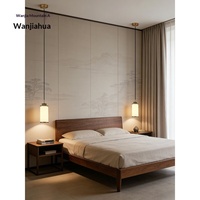Lámpara Colgante de Cobre Estilo Dinastía Song con Pantalla de Vidrio, Luz LED de Inspiración China Moderna y Vintage para Dormitorios y Barra de Bar